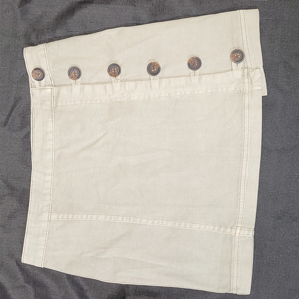 Newbury Kustom mini skirt with working side buttons